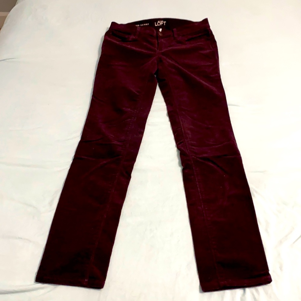 LOFT Modern Skinny Corduroys